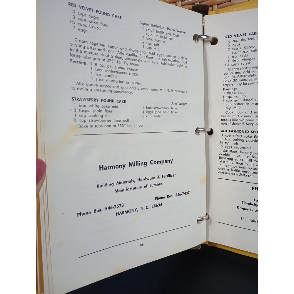 Rural Ladies Booster Club Cookbook‎ 1972 Sheffield Calahaln Community NC - Picture 11 of 13